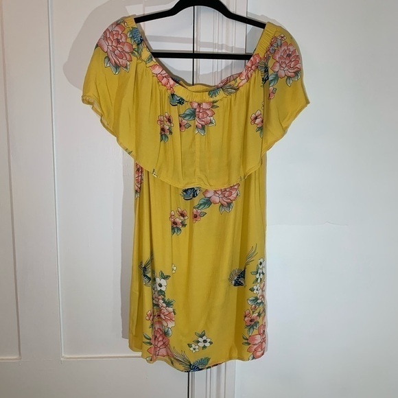 Yellow Floral Tunic - Picture 2 of 6